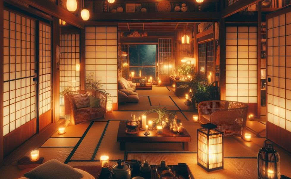 appartement Japon de nuit
