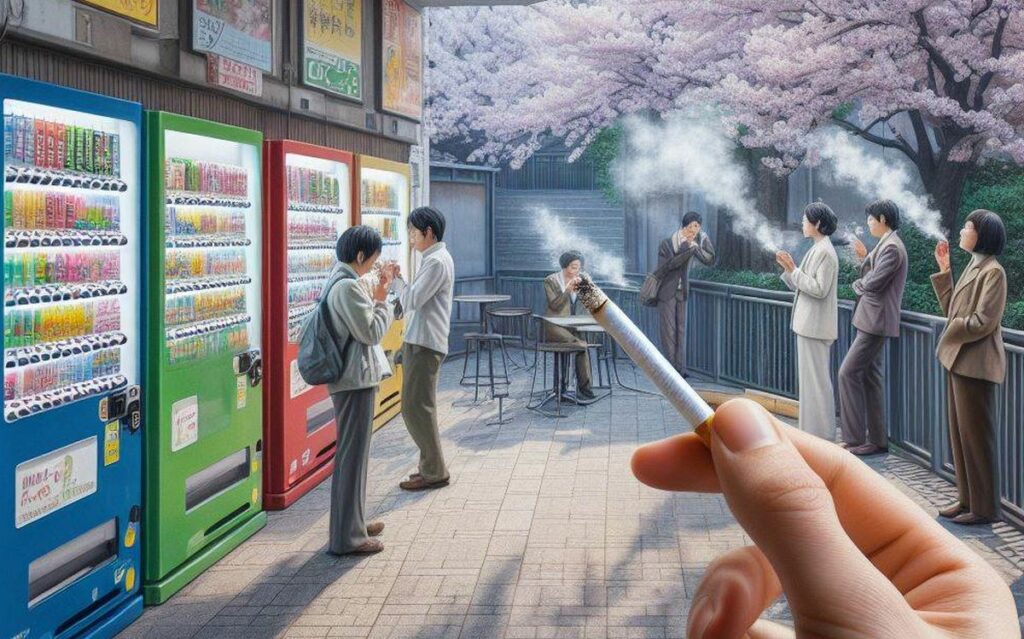 Zones fumeurs Japon