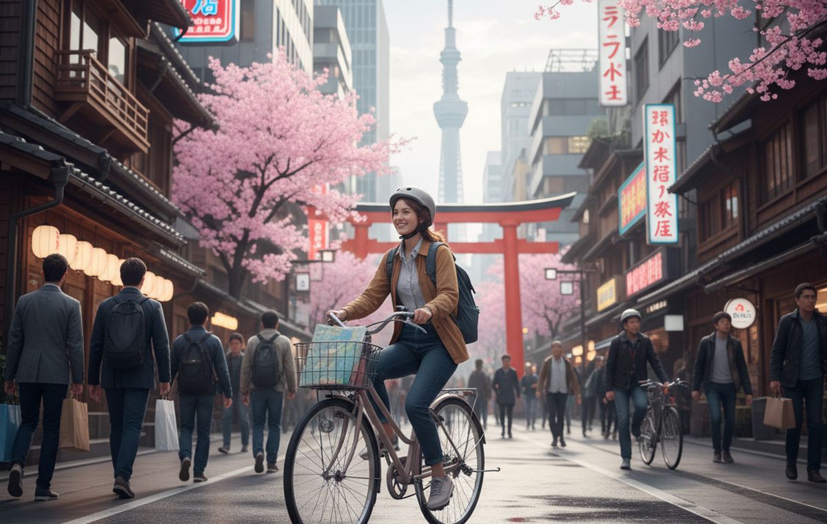 Prix location vélo Tokyo