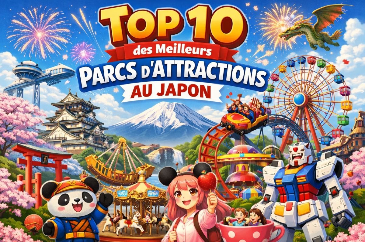 Top 10 des meilleurs parcs d'attractions au Japon