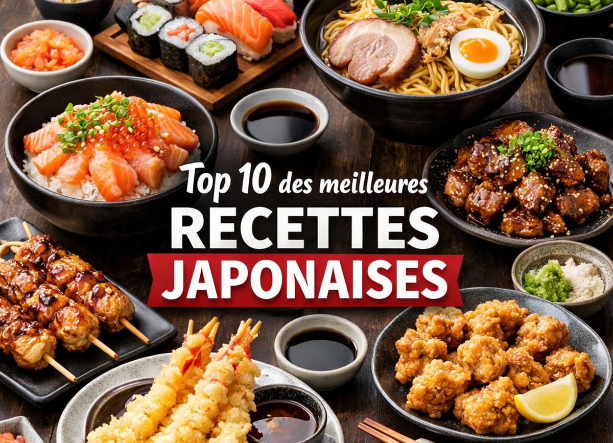 Top 10 des meilleures recettes japonaises faciles à réaliser chez soi
