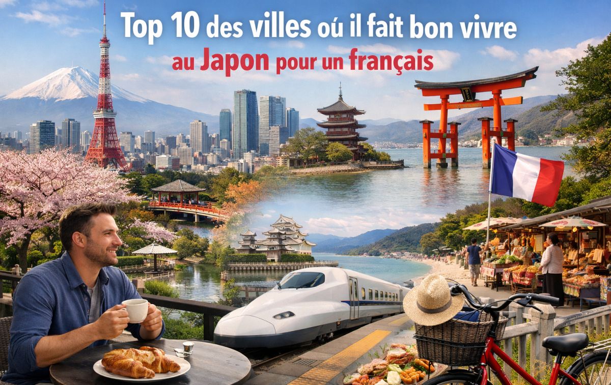 Top 10 des villes où il fait bon vivre au Japon pour un français