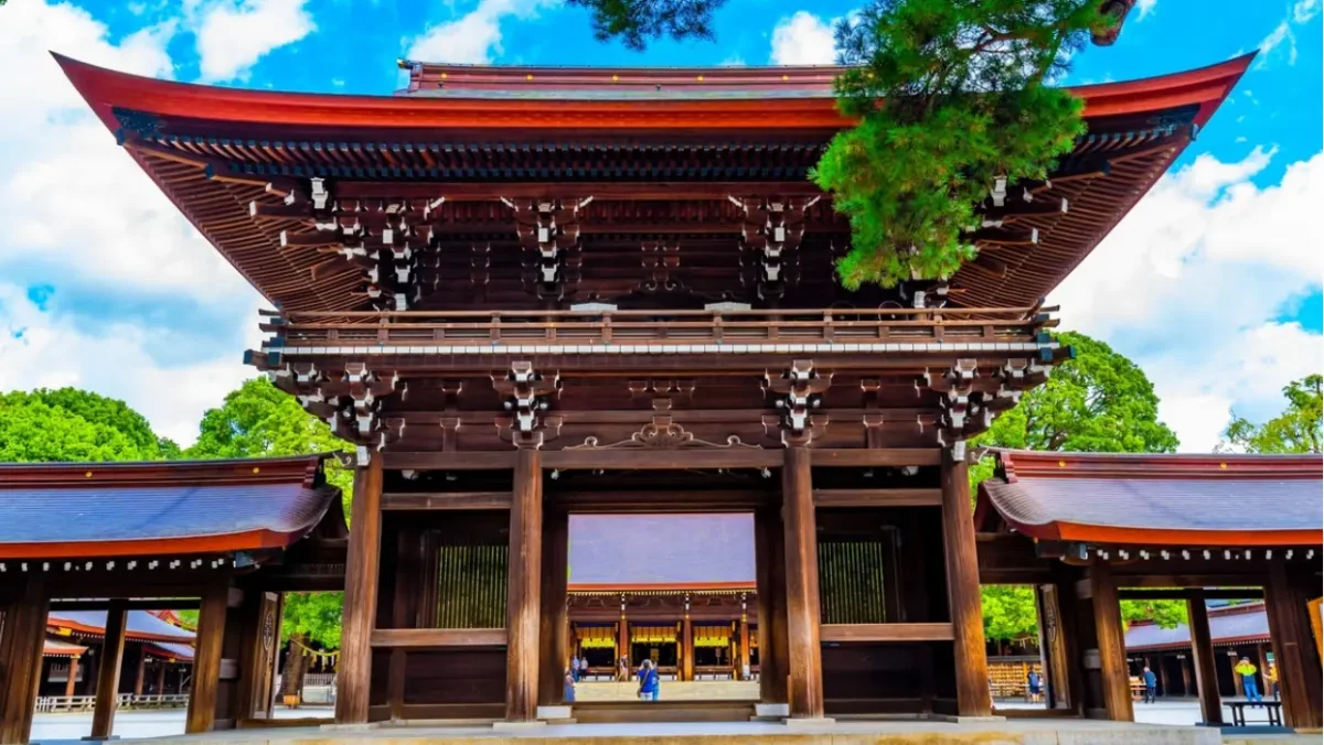 Meiji-jingū au Japon